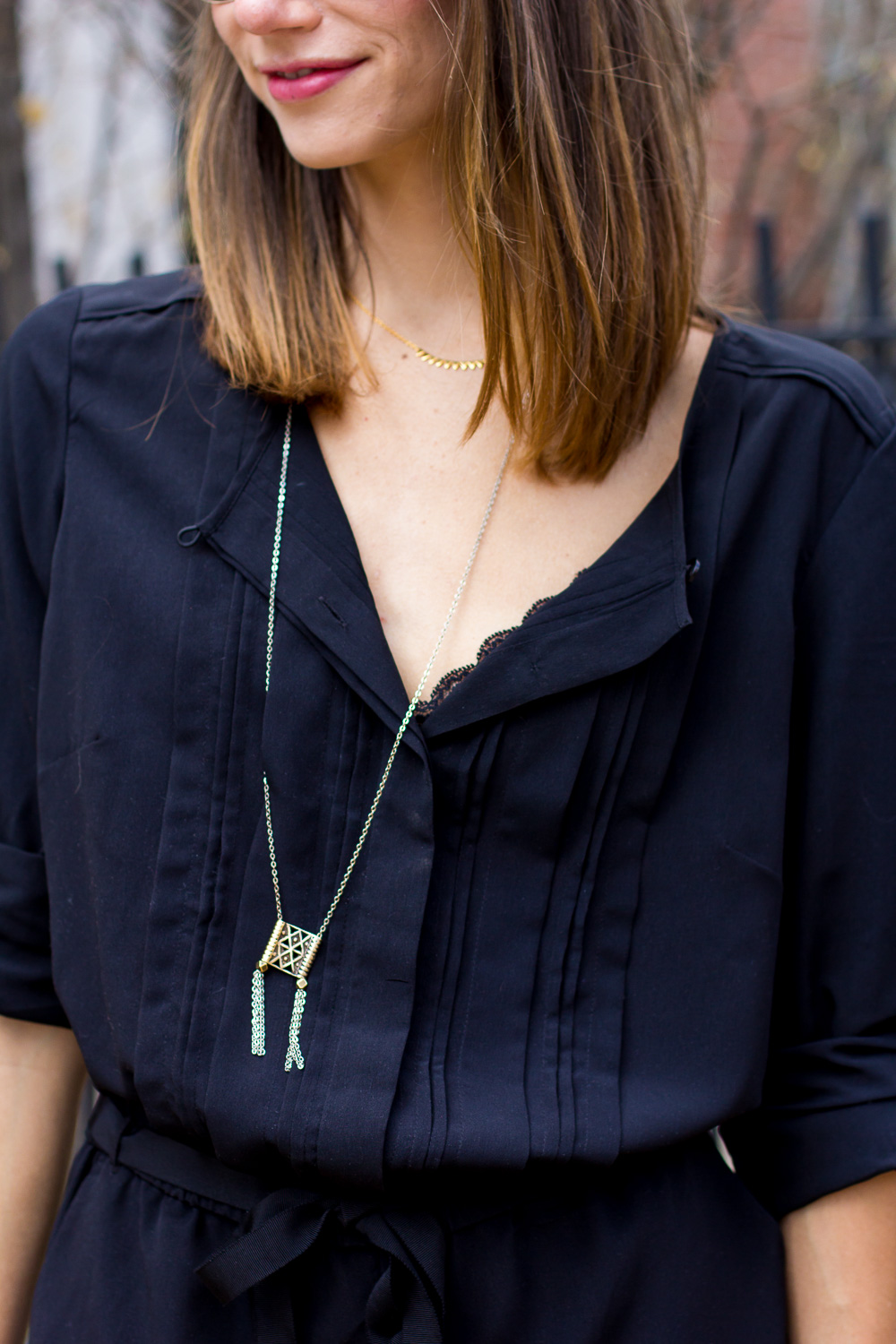 black romper, loft romper, jumpsuit, playsuit, the fox and she, blair staky