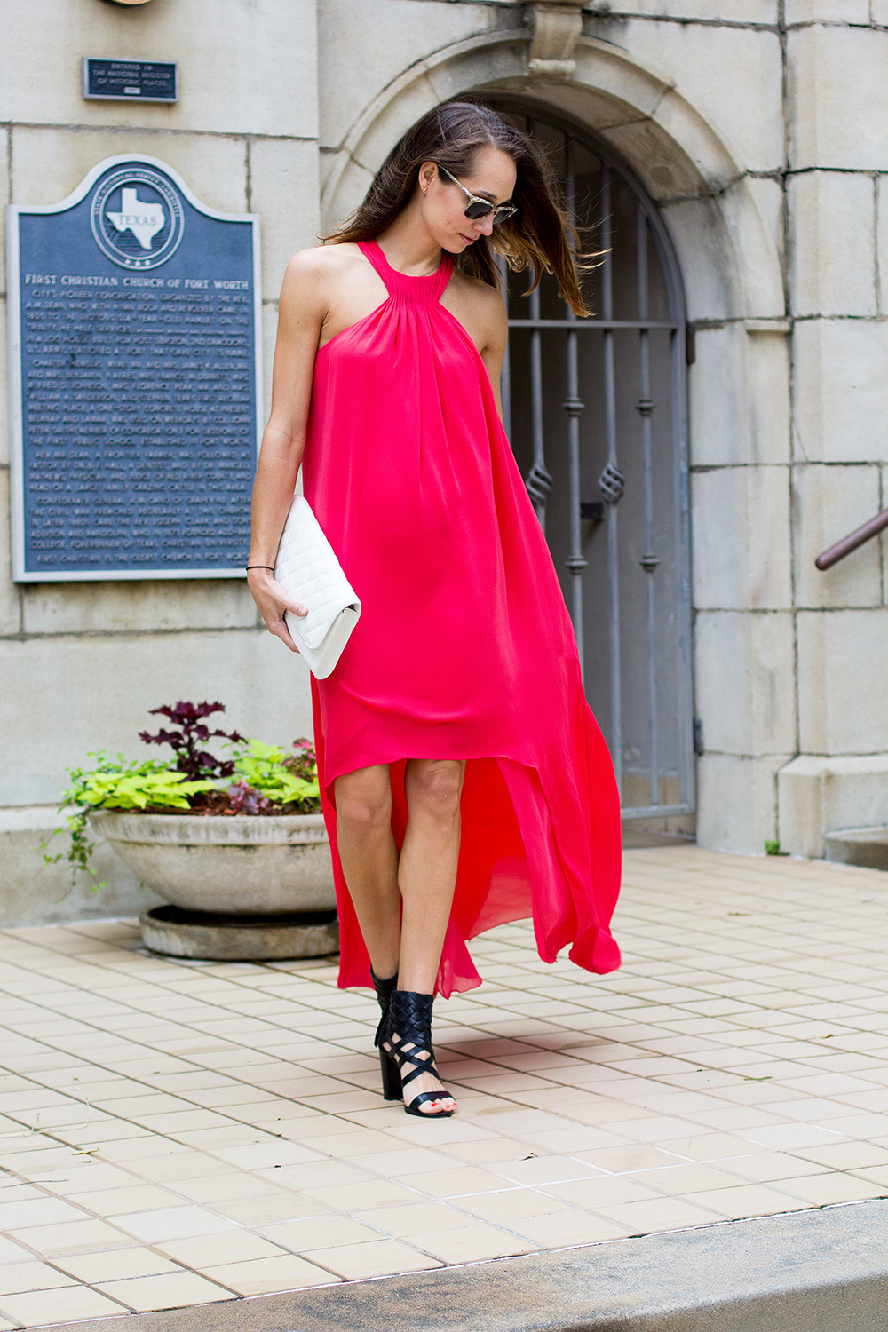 Halston Heritage Maxi Dress @TheFoxandShe