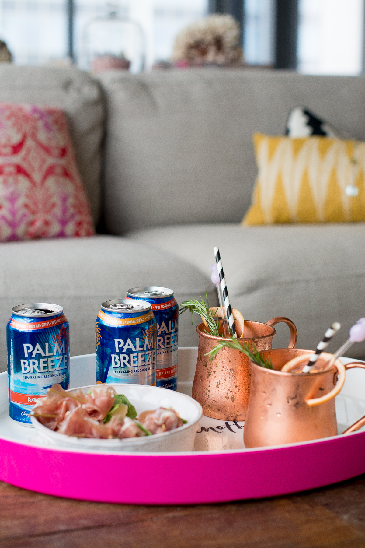 palm breeze drink, #vacayeveryday, palm breeze sparkling alcohol spritz, summer cocktails, the fox and she, blair staky