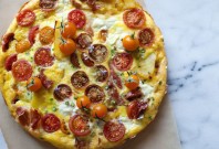 Tomato Frittata @TheFoxandShe