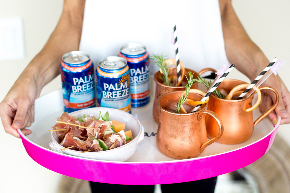 palm breeze drink, #vacayeveryday, palm breeze sparkling alcohol spritz, summer cocktails, the fox and she, blair staky