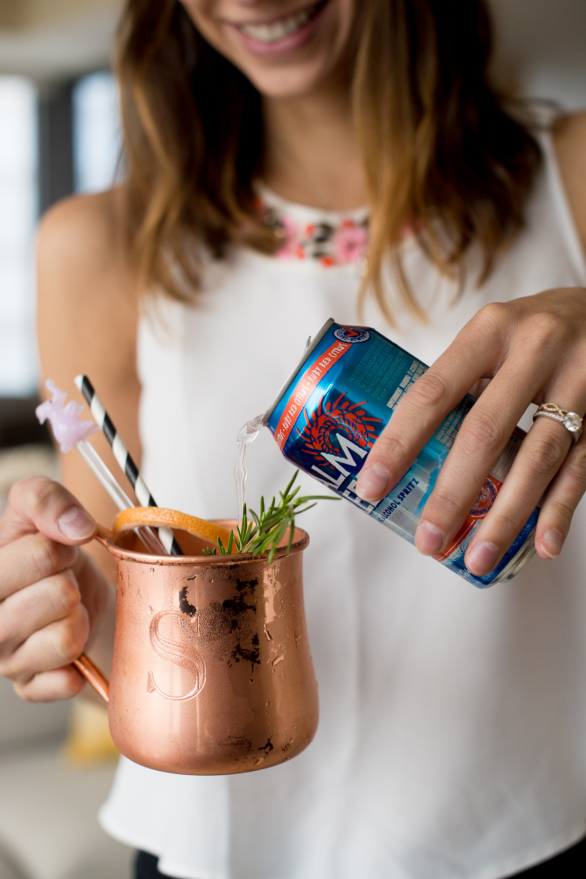 palm breeze drink, #vacayeveryday, palm breeze sparkling alcohol spritz, summer cocktails, the fox and she, blair staky