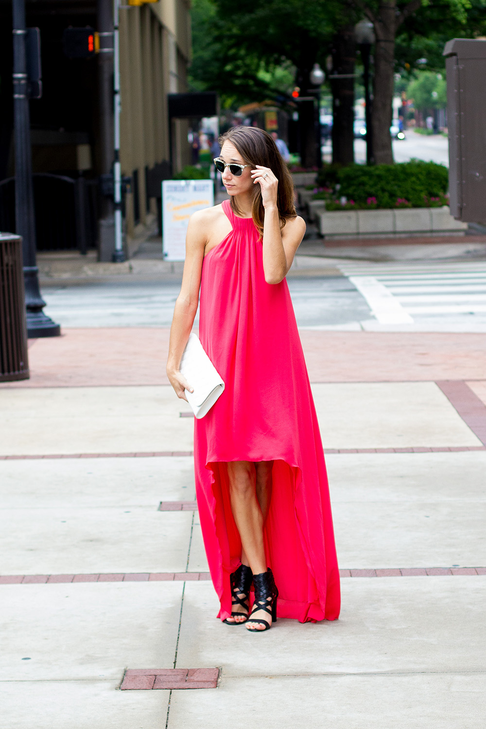 Halston Heritage Maxi Dress @TheFoxandShe