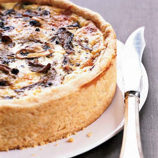 Deep Dish Quiche Recipe @TheFoxandShe