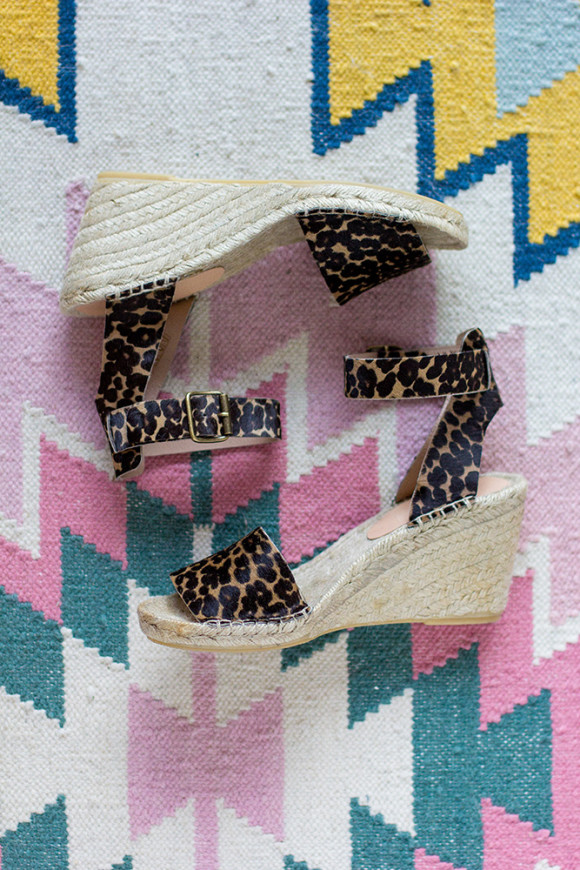Calf Hair Wedge Espadrilles @TheFoxandShe