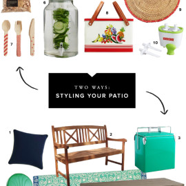 How to Style Your Patio