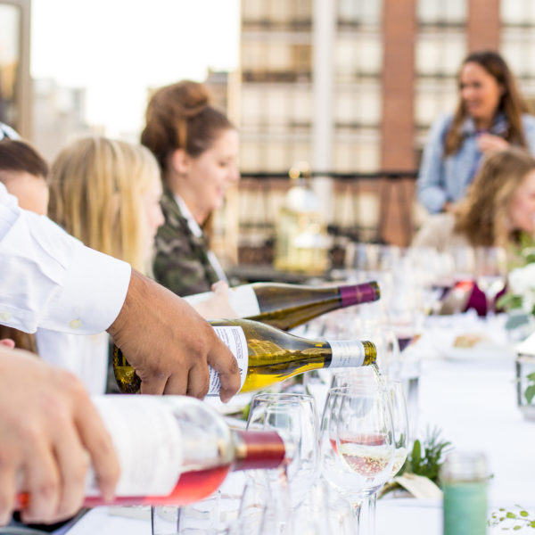 rooftop wine tasting #TEGxKJwinenights — @TheFoxandShe