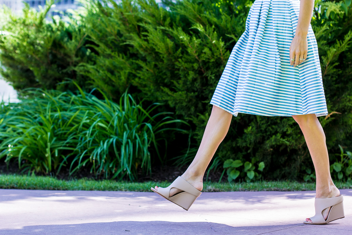 nude cut out mules — via @TheFoxandShe