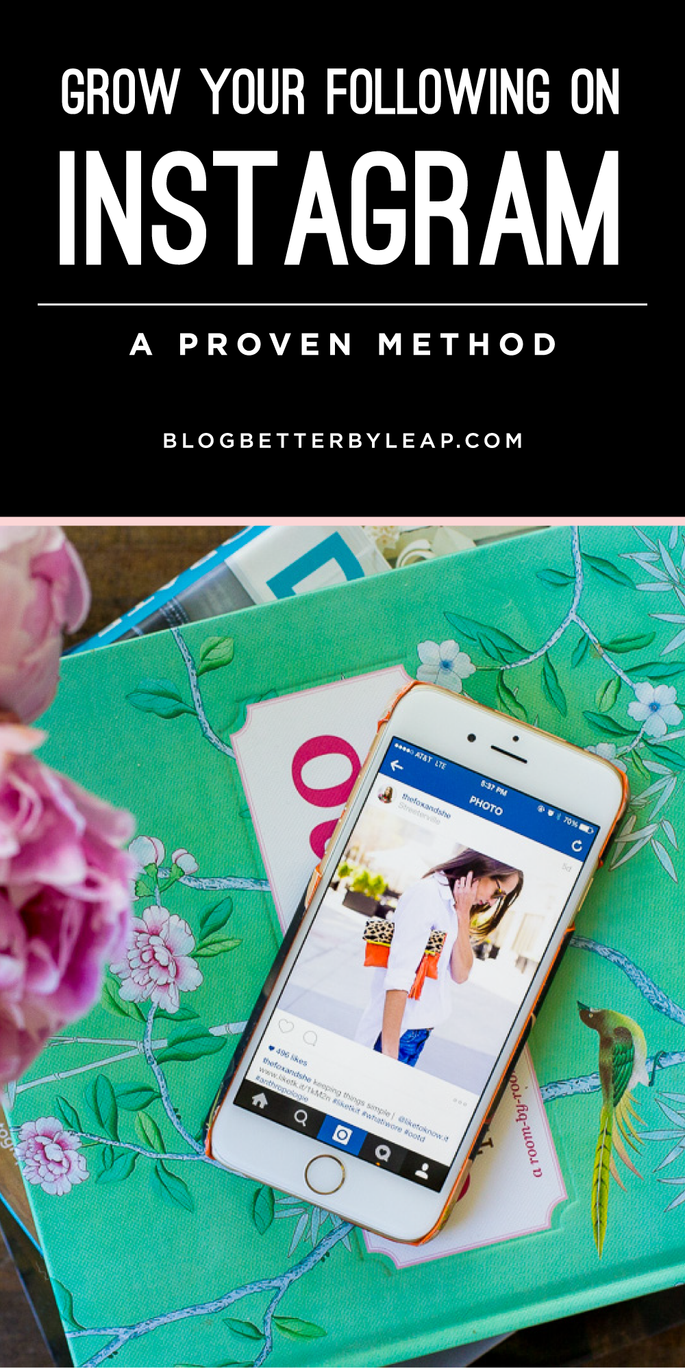A Simple and Fool-Proof Way to Grow Your Following on Instagram — via @TheFoxandShe