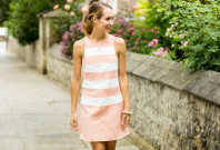 Fara Boatneck Sheath Dress — via @TheFoxandShe