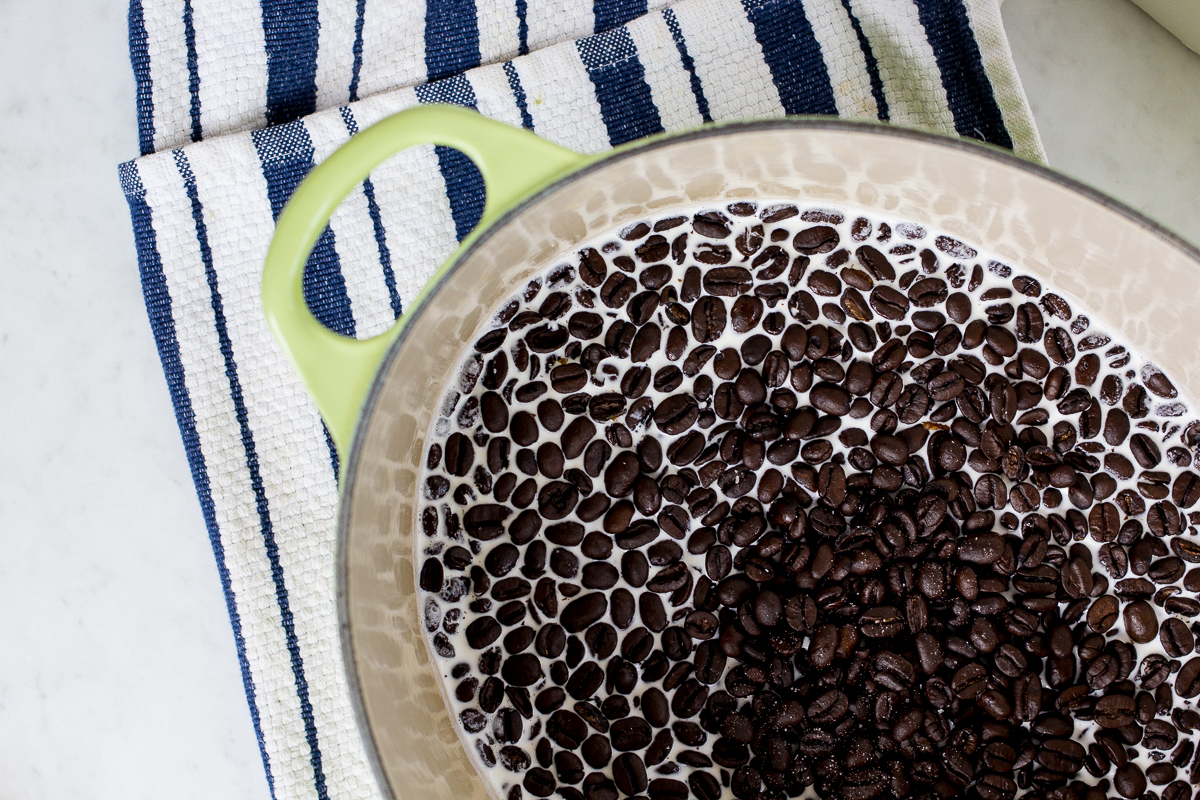 Coffee & Chocolate Chip Ice Cream with a Twist — via @TheFoxandShe