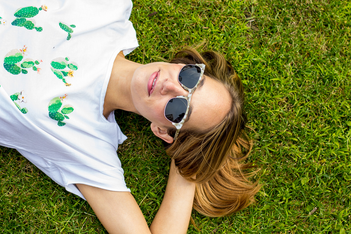 curated cotton tee — via @TheFoxandShe