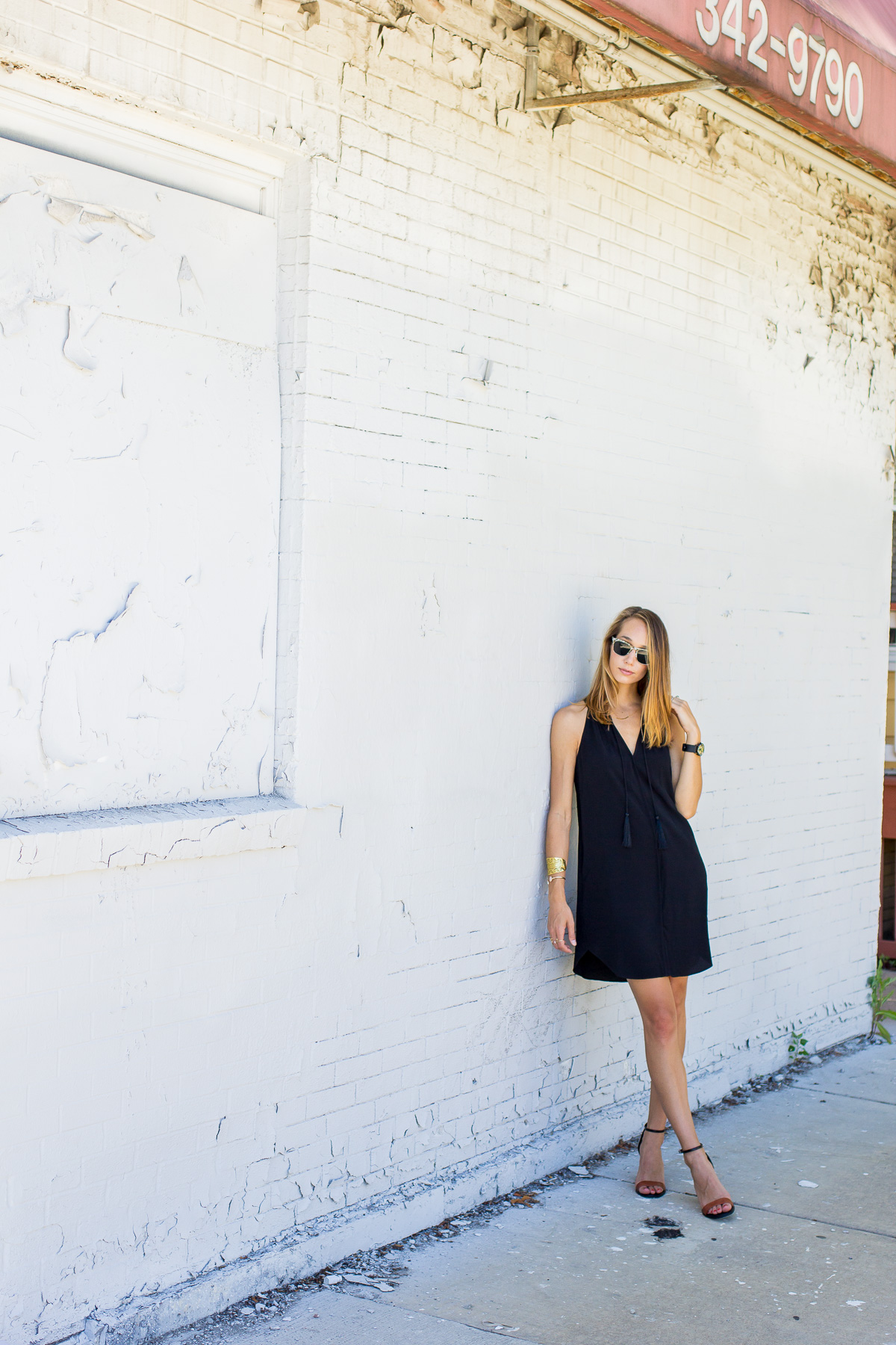 little black dress — via @TheFoxandShe