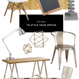Two Ways to Style Your Office