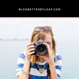 Blog Photog 101: Shutter Speed