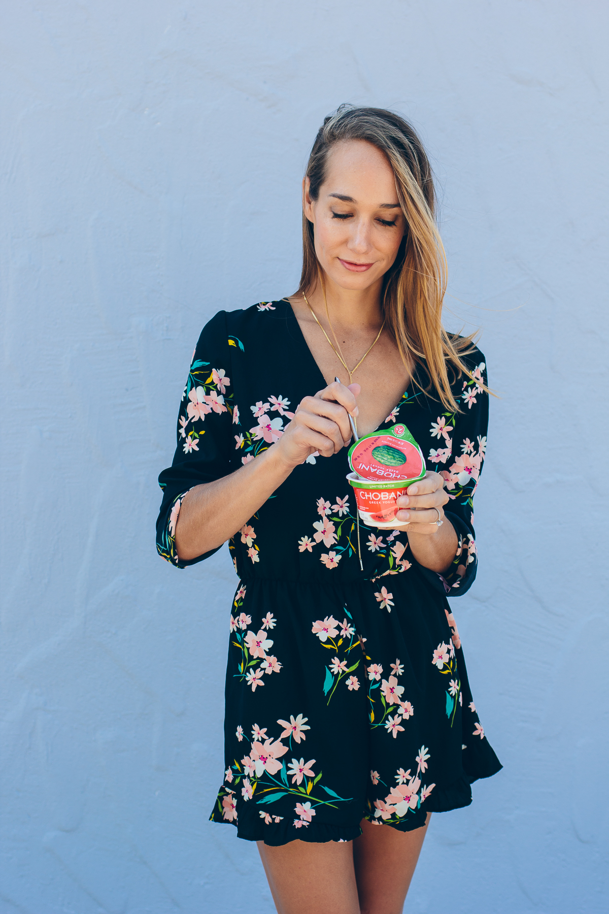 Floral Romper — via @TheFoxandShe