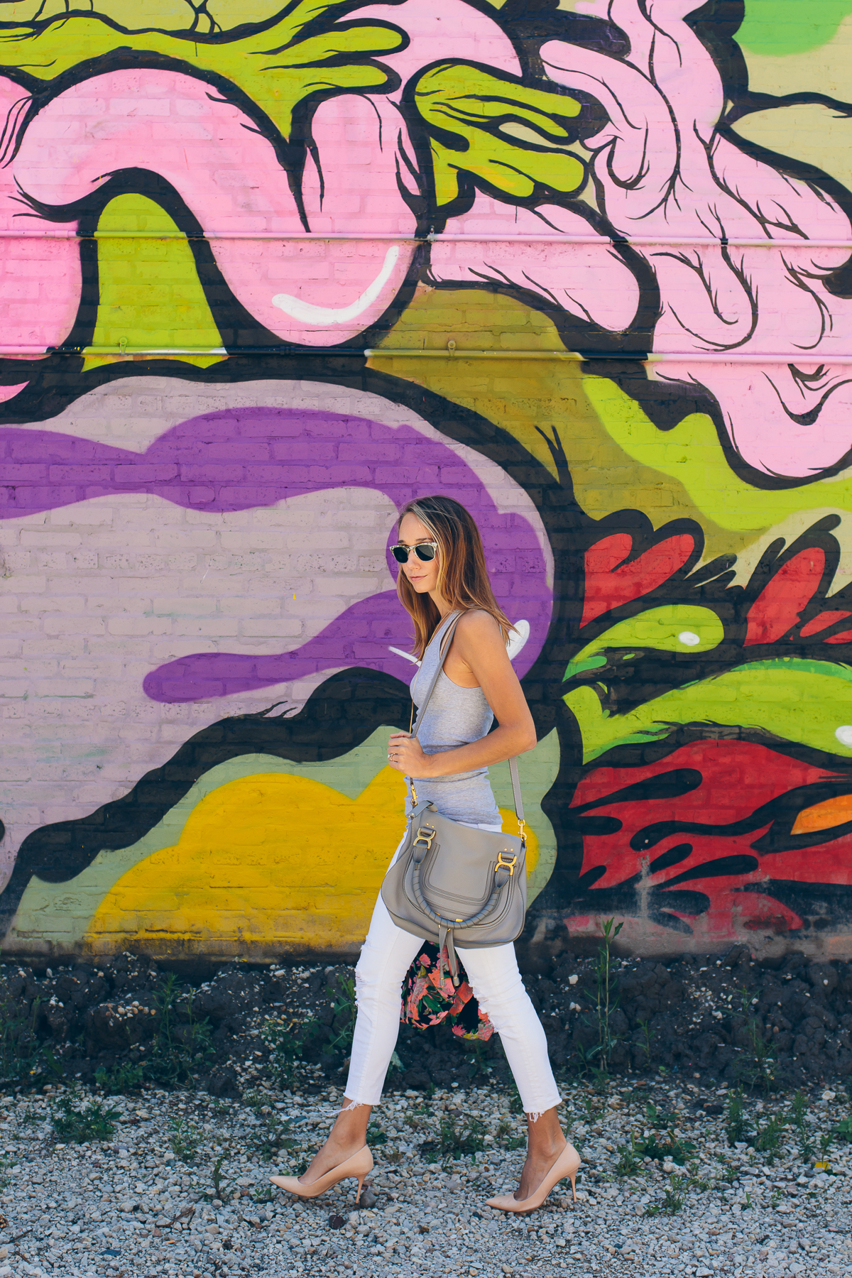 how to mix high and low pieces #HanesOffDutyStyle — via @TheFoxandShe