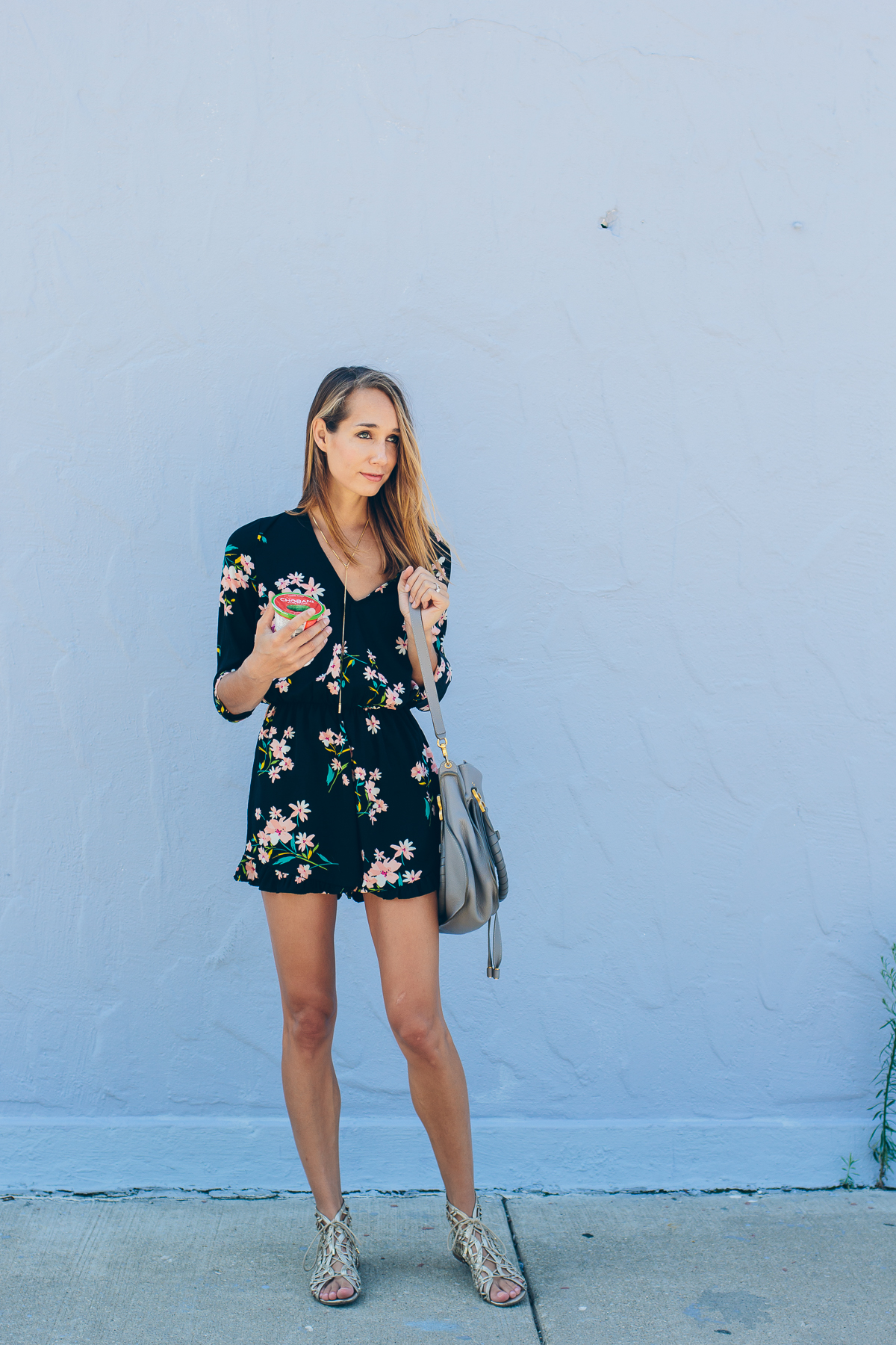 Floral Romper — via @TheFoxandShe