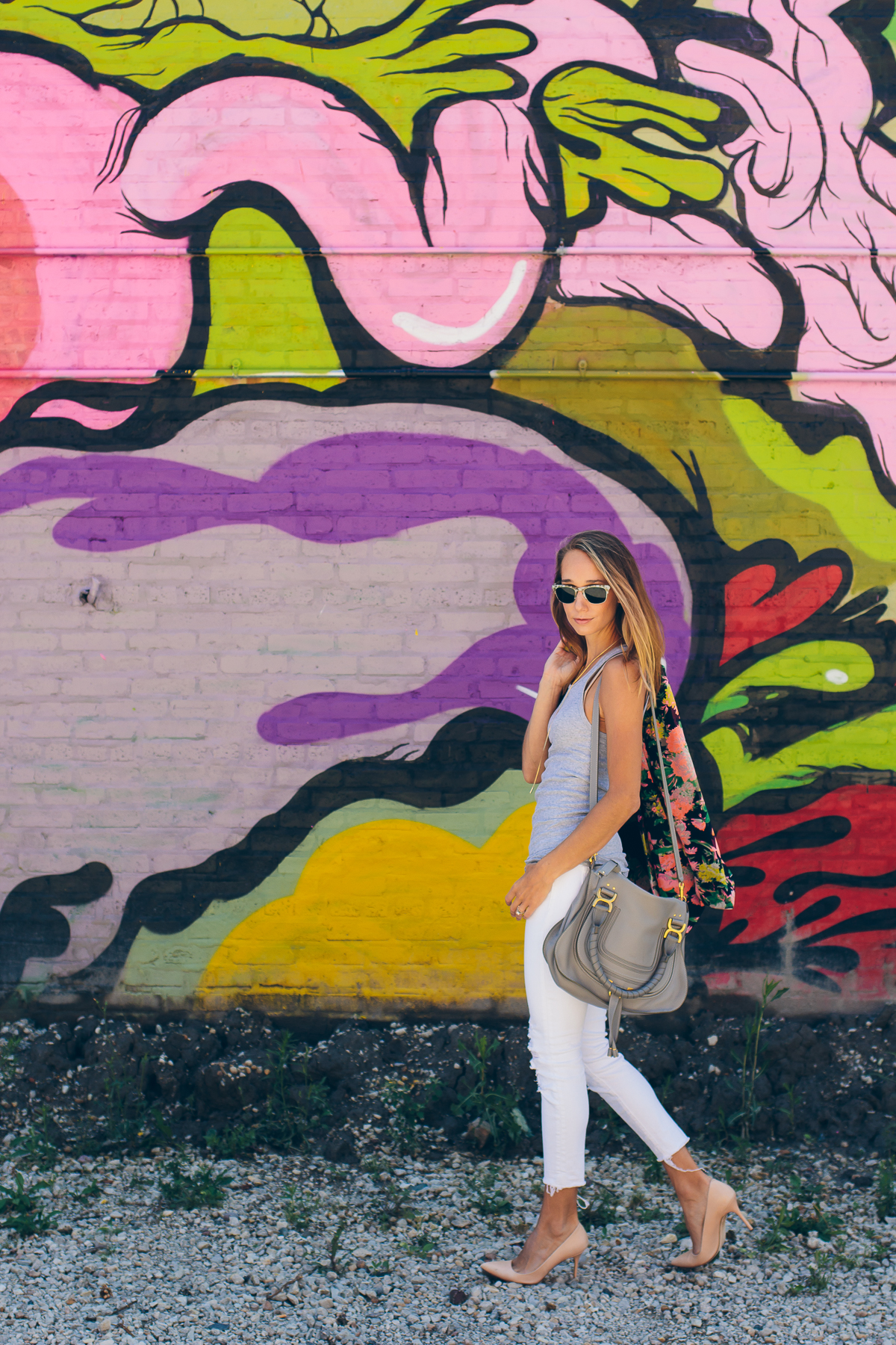 casual summer outfit #HanesOffDutyStyle — via @TheFoxandShe