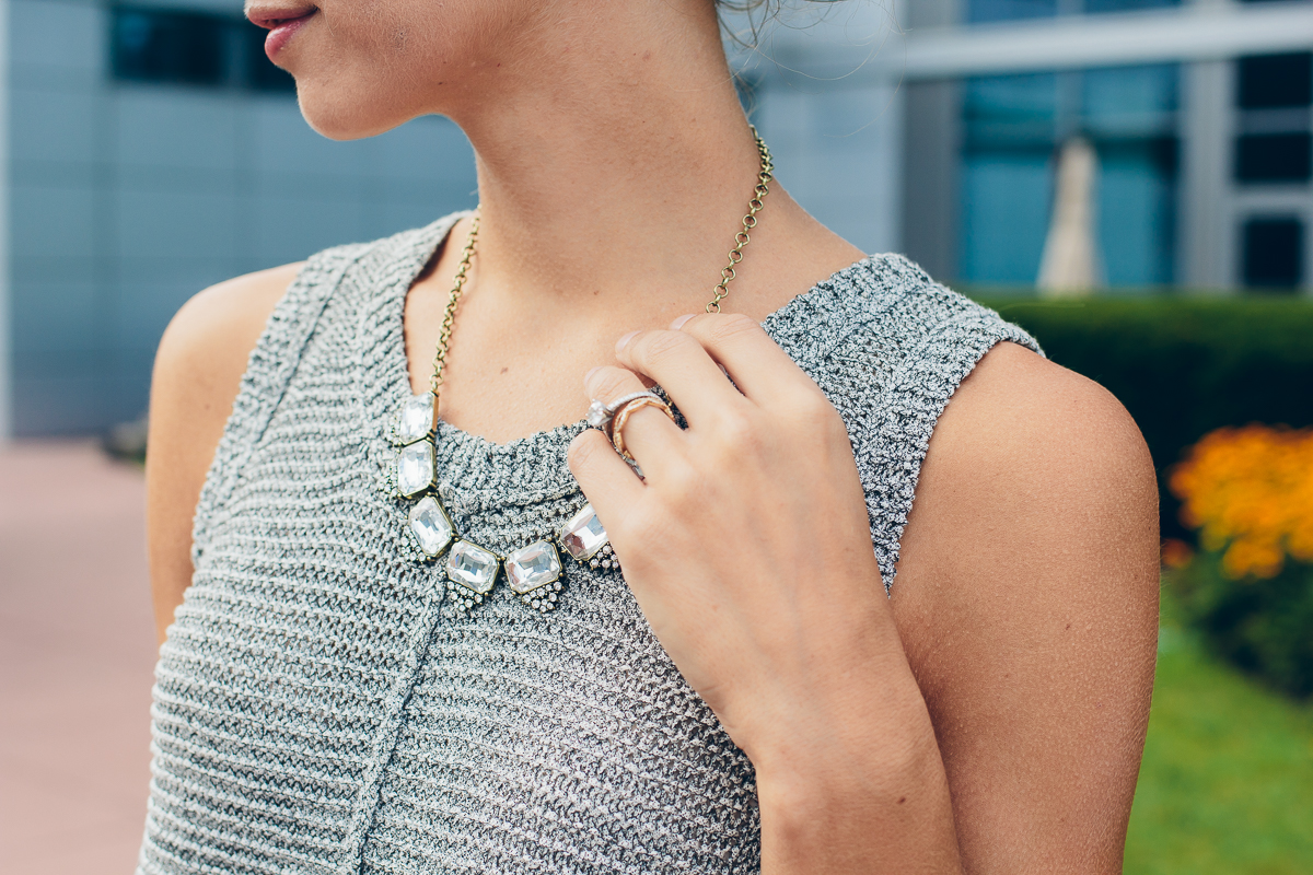 crystal collar necklace — via @TheFoxandShe
