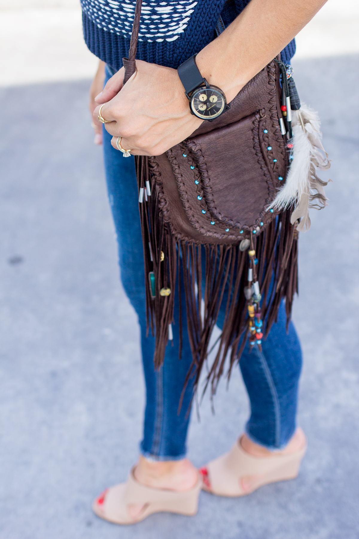 15 Ways to Wear Fringe & Tassels — via @TheFoxandShe