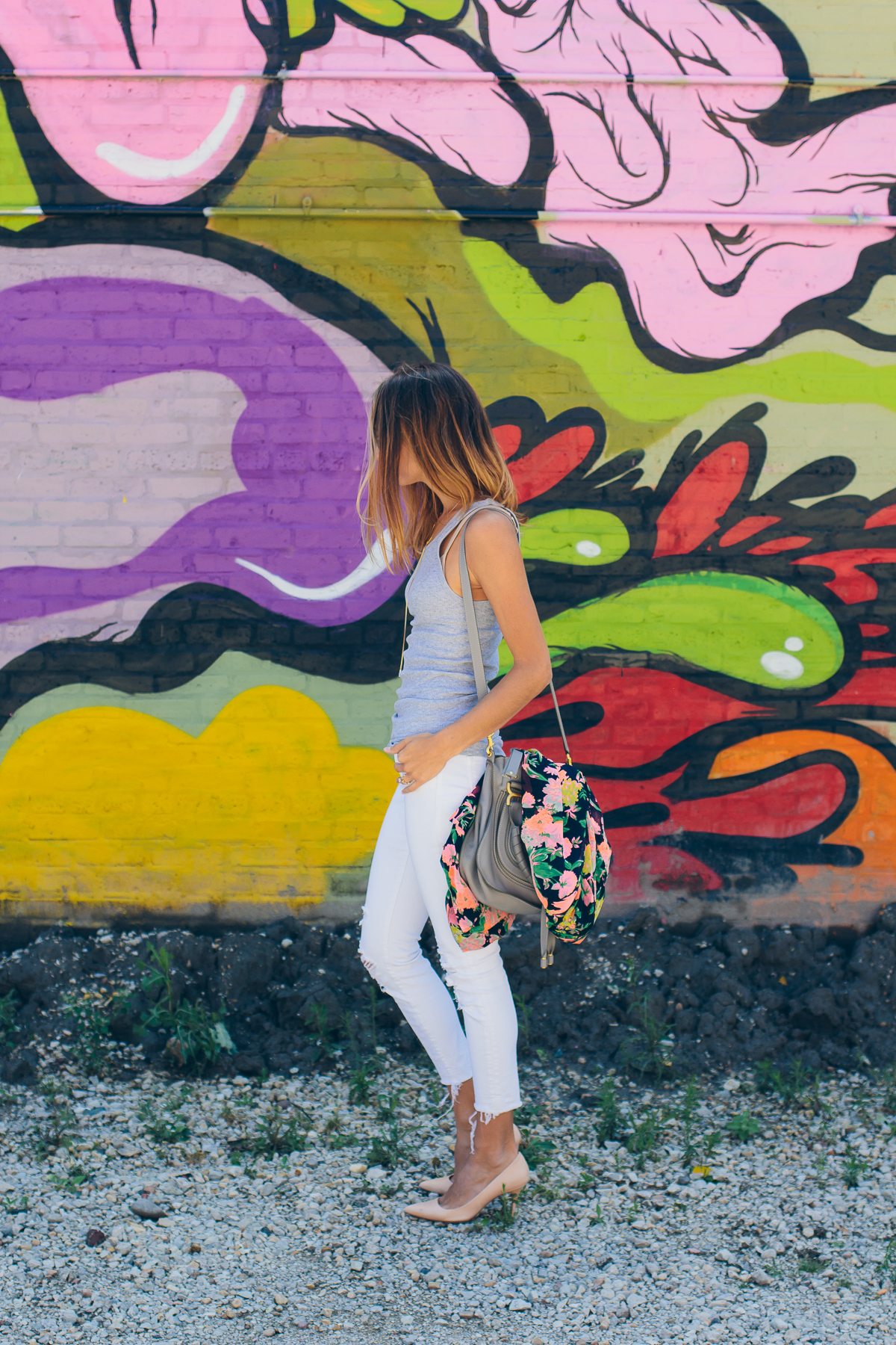 casual summer outfit #HanesOffDutyStyle — via @TheFoxandShe