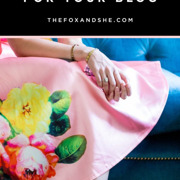 How to Make a Media Kit for Your Blog — via @TheFoxandShe