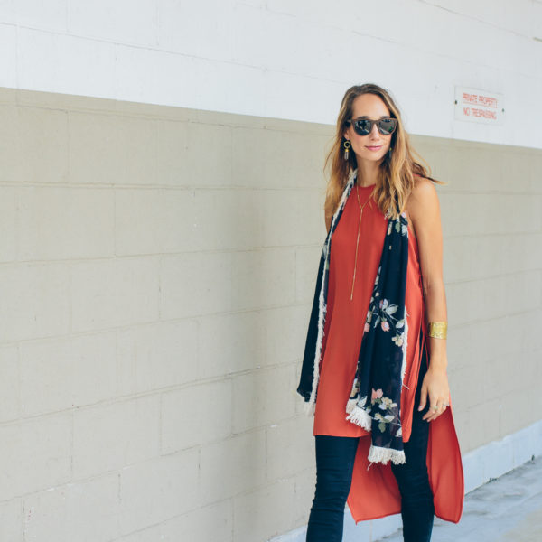 boho fall outfit — via @TheFoxandShe