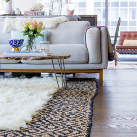 How to Layer Rugs Like a Pro