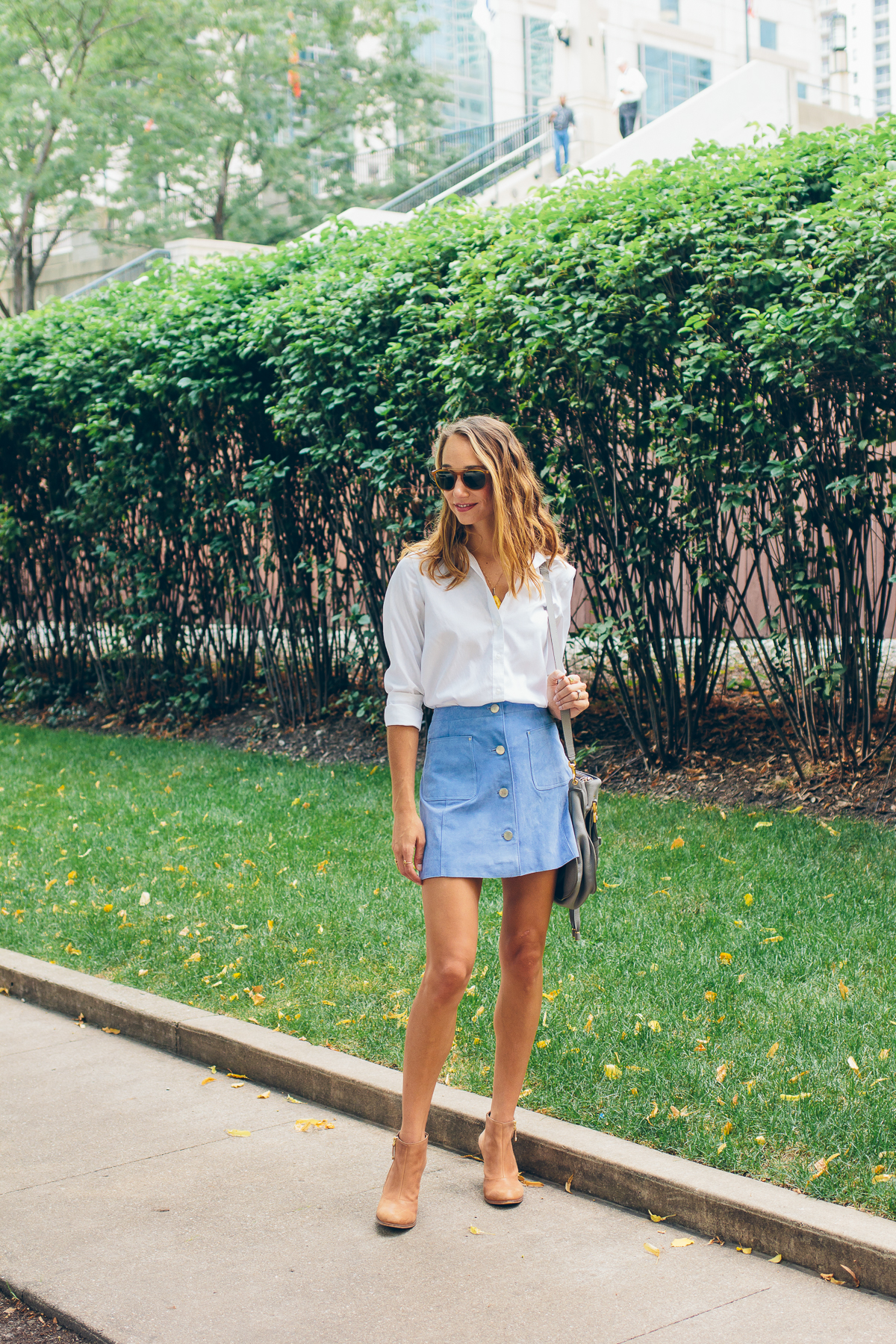 colorful fall outfit — via @TheFoxandShe