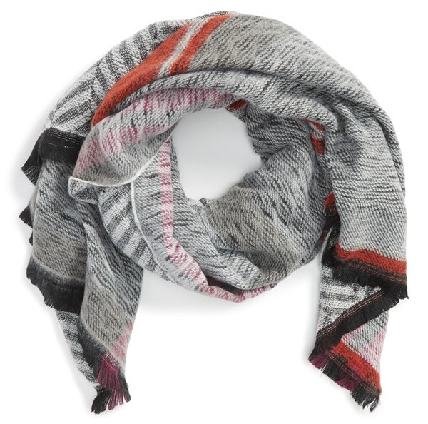 15 Essentials for Fall: Plaid Blanket Scarf — via @TheFoxandShe
