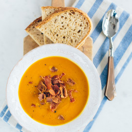 Curried Butternut Squash & Carrot Soup