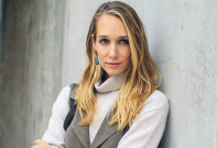 Larsson & Jennings watch, turtleneck sweater, trench vest — via @TheFoxandShe