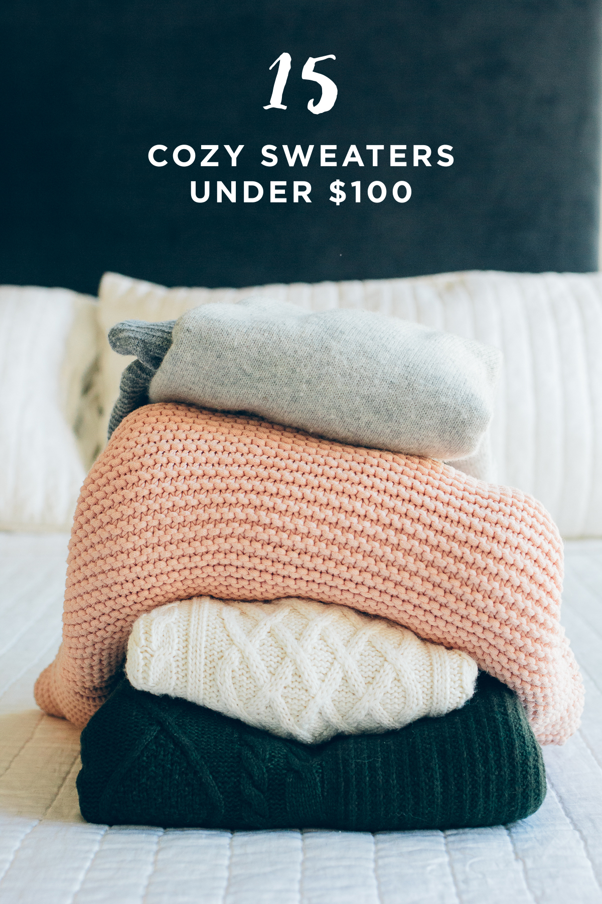 15 Cozy Sweaters Under $100 — via @TheFoxandShe