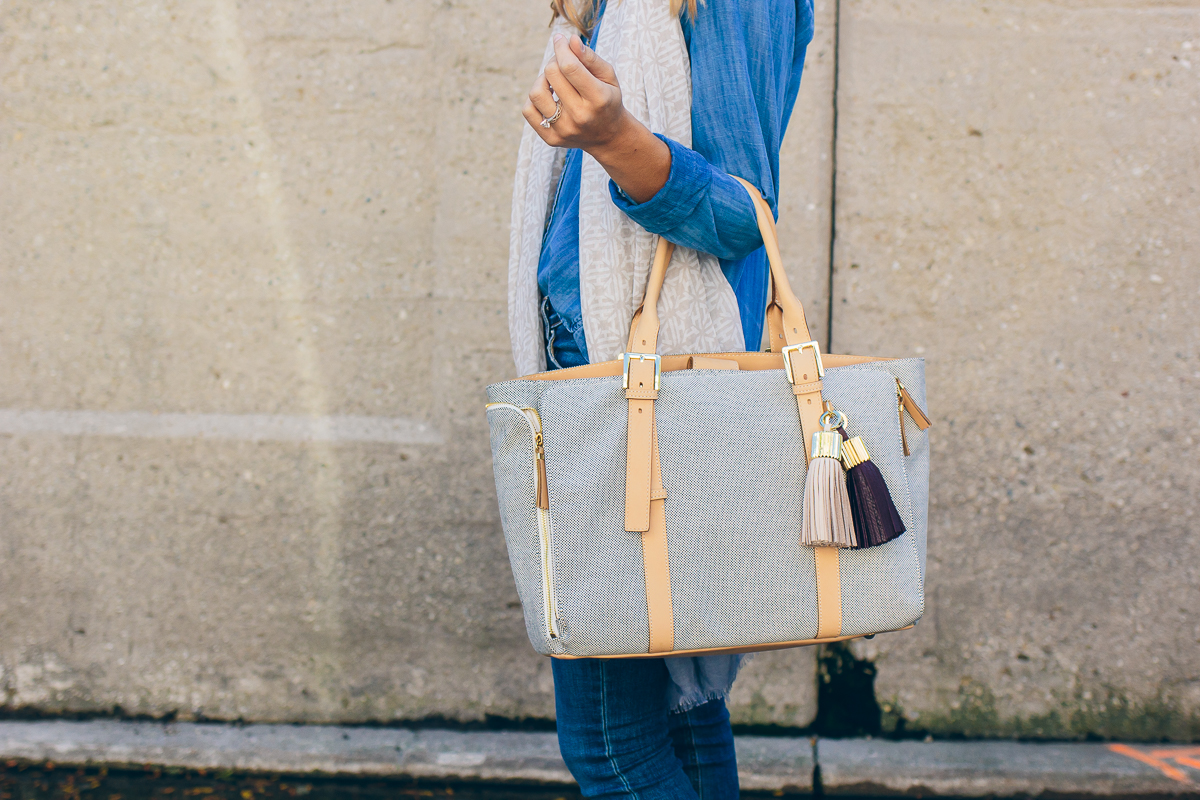 travel bag with tassels — via @TheFoxandShe
