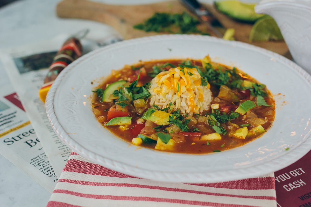 Mexico City Style Soup, tortilla soup — via @TheFoxandShe