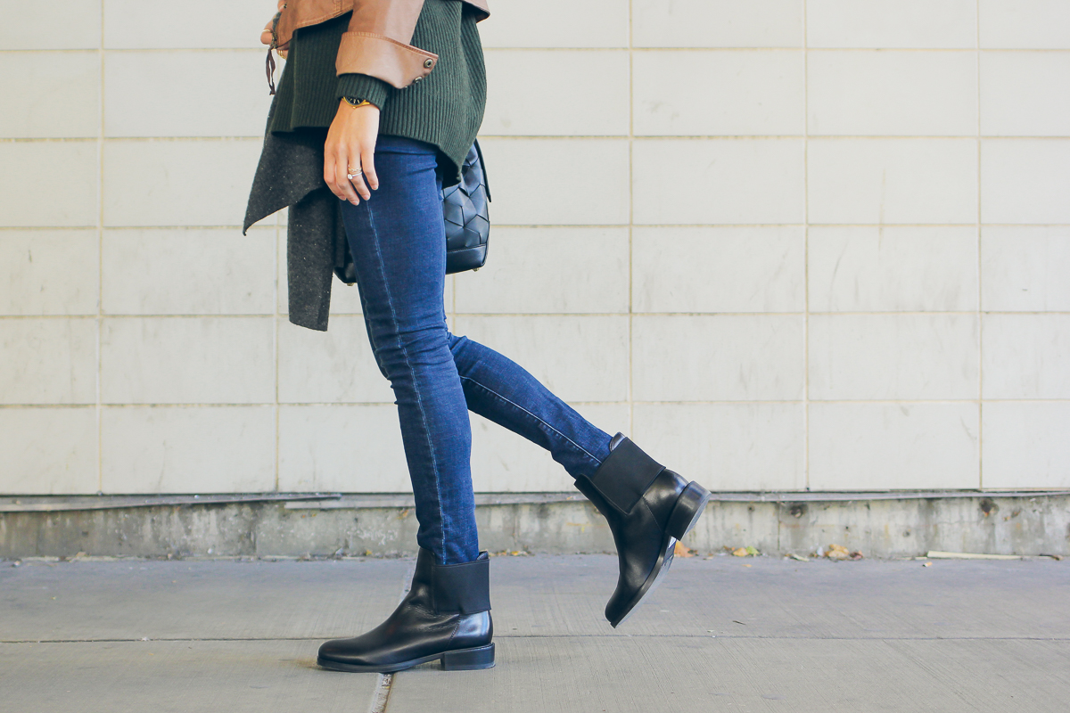 clarks leather boots — via @TheFoxandShe