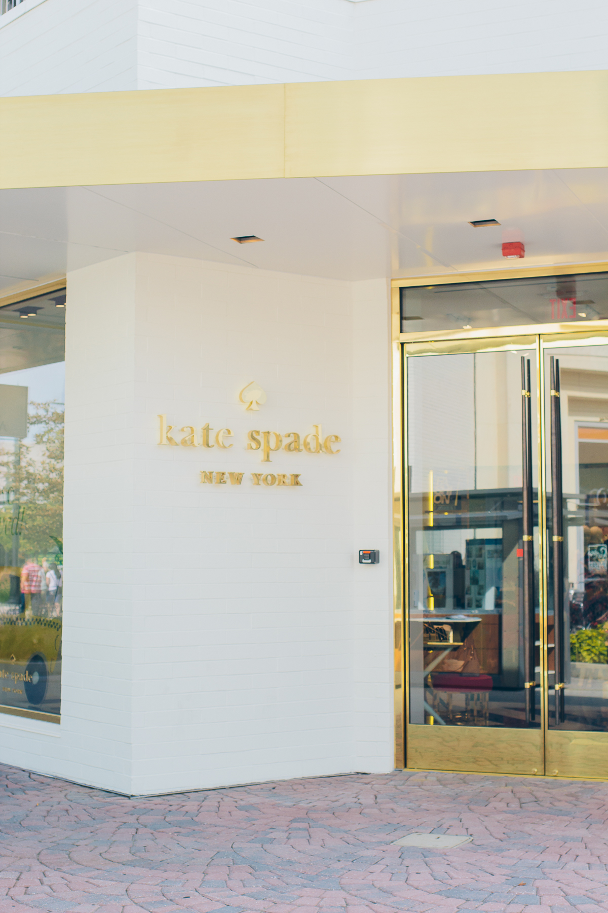 Kate Spade store at Westfield Old Orchard Mall — via @TheFoxandShe