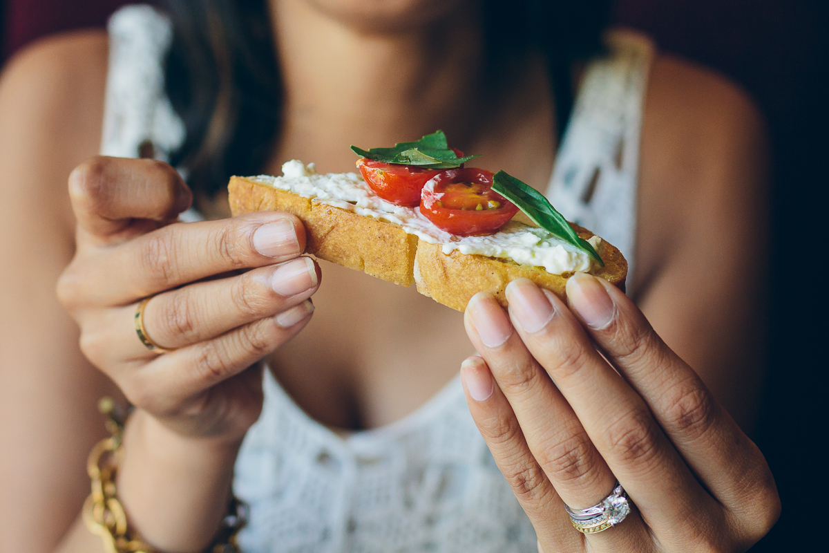 City Winery burrata and toast — via @TheFoxandShe