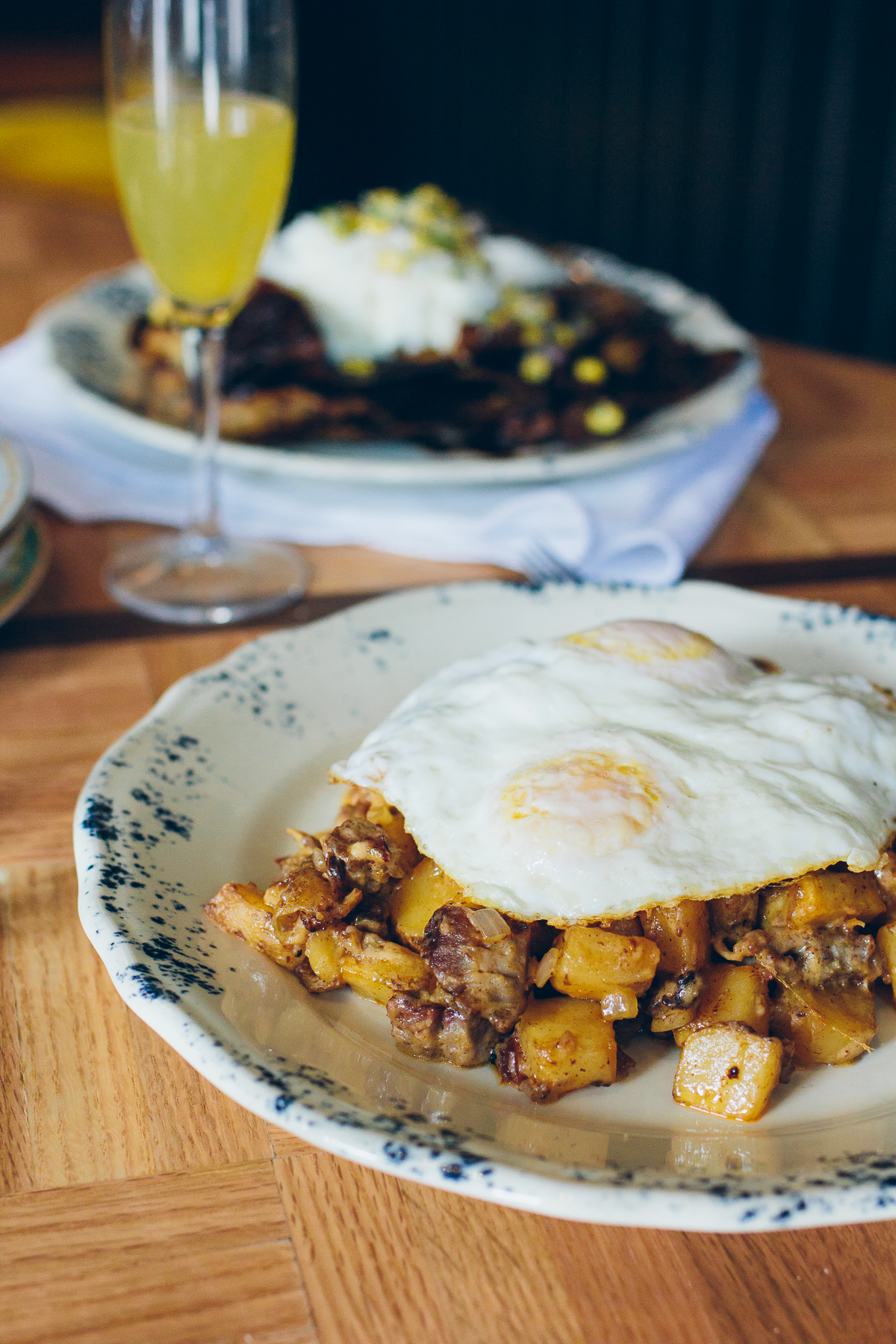 pork belly hash — via @TheFoxandShe