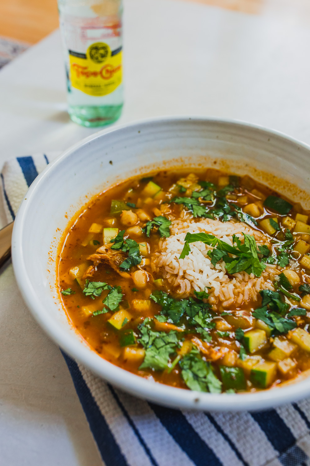 Vegetable Mexican Soup | TheFoxandShe