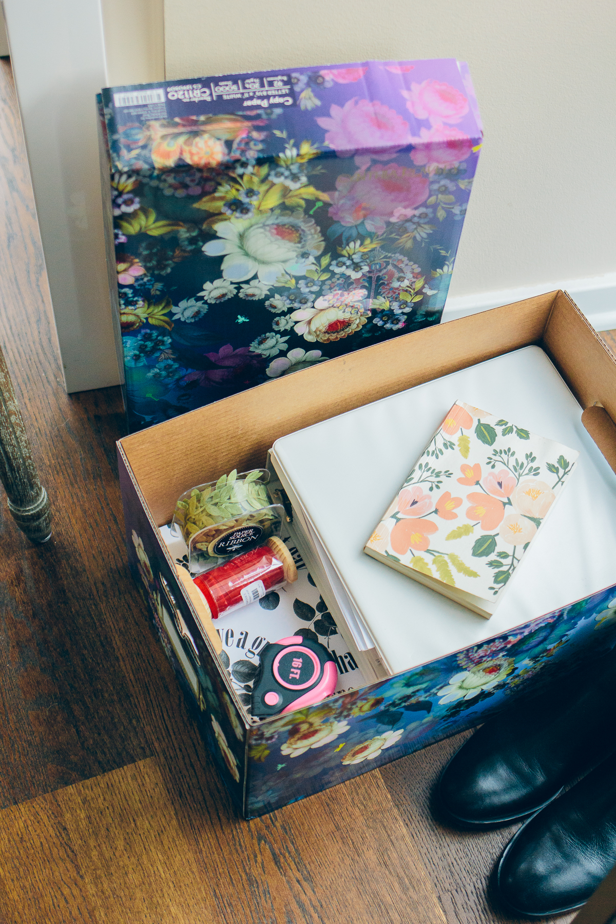 how to create an inspiring workspace, cynthia rowley office supplies — via @TheFoxandShe #inspiredoffice #quillxcynthiarowley