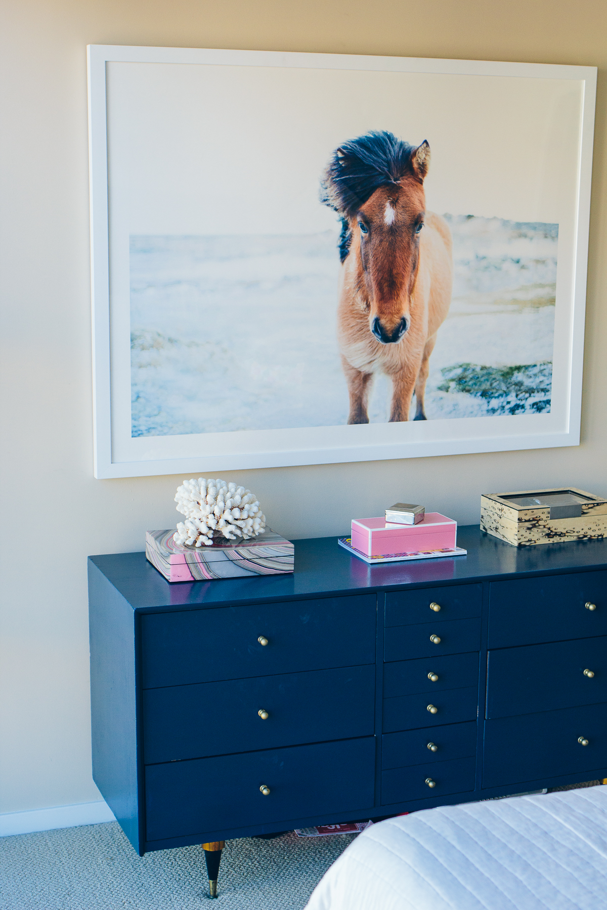 minted artwork, large art print, horse print — via @TheFoxandShe