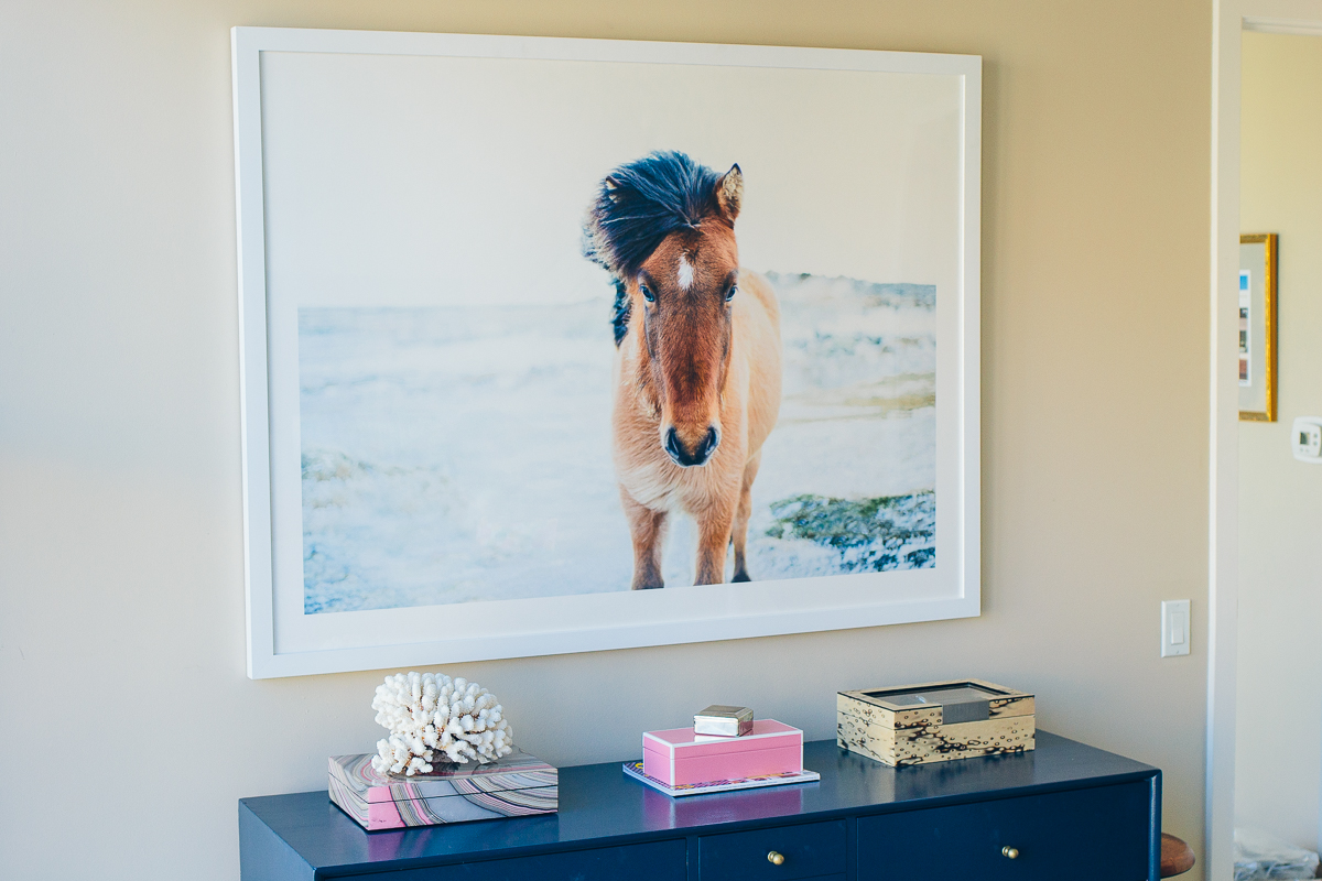 minted artwork, large art print, horse print — via @TheFoxandShe