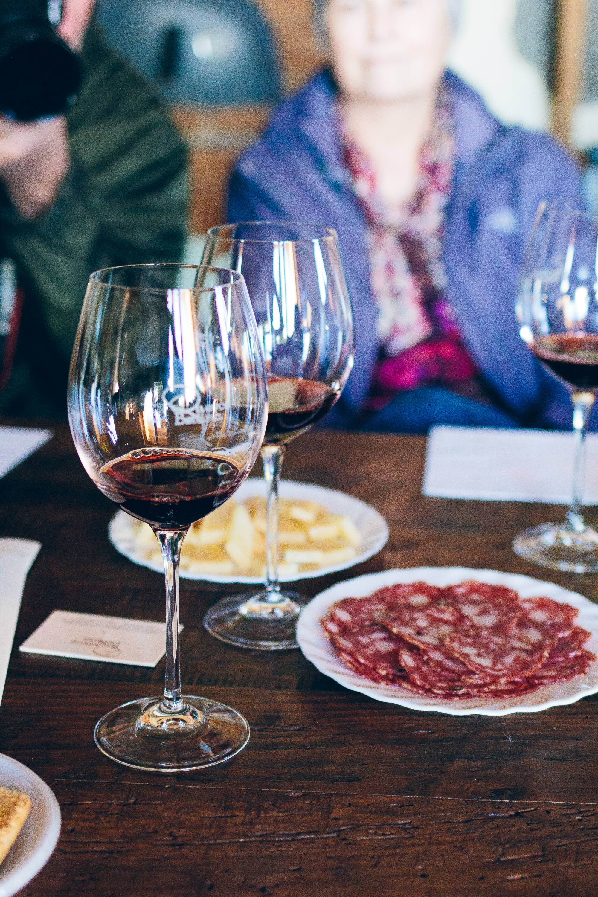 charcuterie and wine, easy entertaining ideas — via @TheFoxandShe