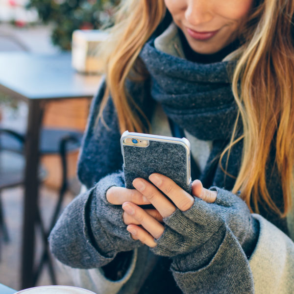 wool iphone case — via @TheFoxandShe