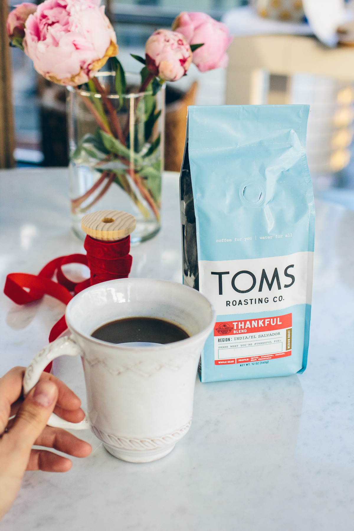 @TOMS Roasting Co. Thankful blend, coffee, gifts with purpose — via @TheFoxandShe