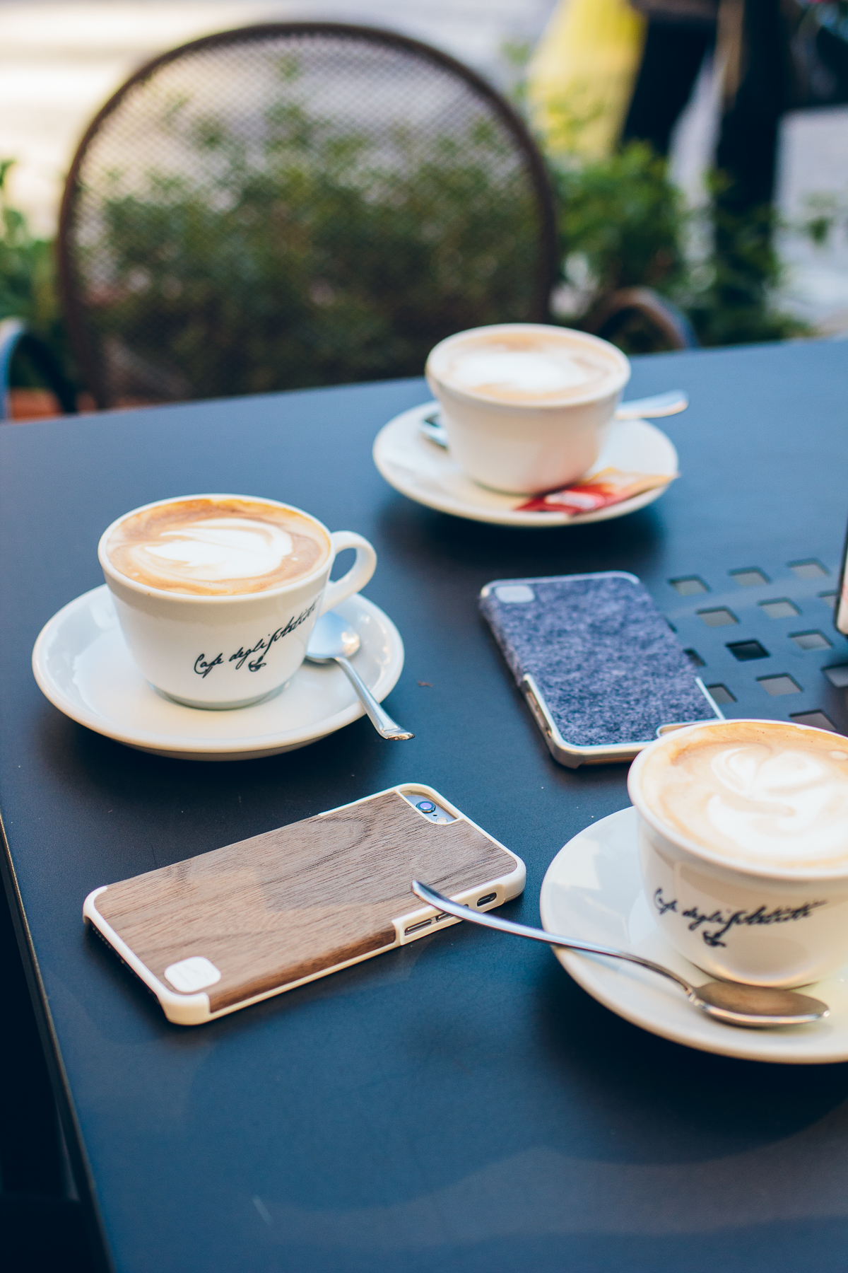 cappuccinos, wool & wood iphone cases — via @TheFoxandShe