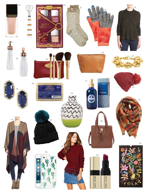 50 gifts under $50 — via @TheFoxandShe
