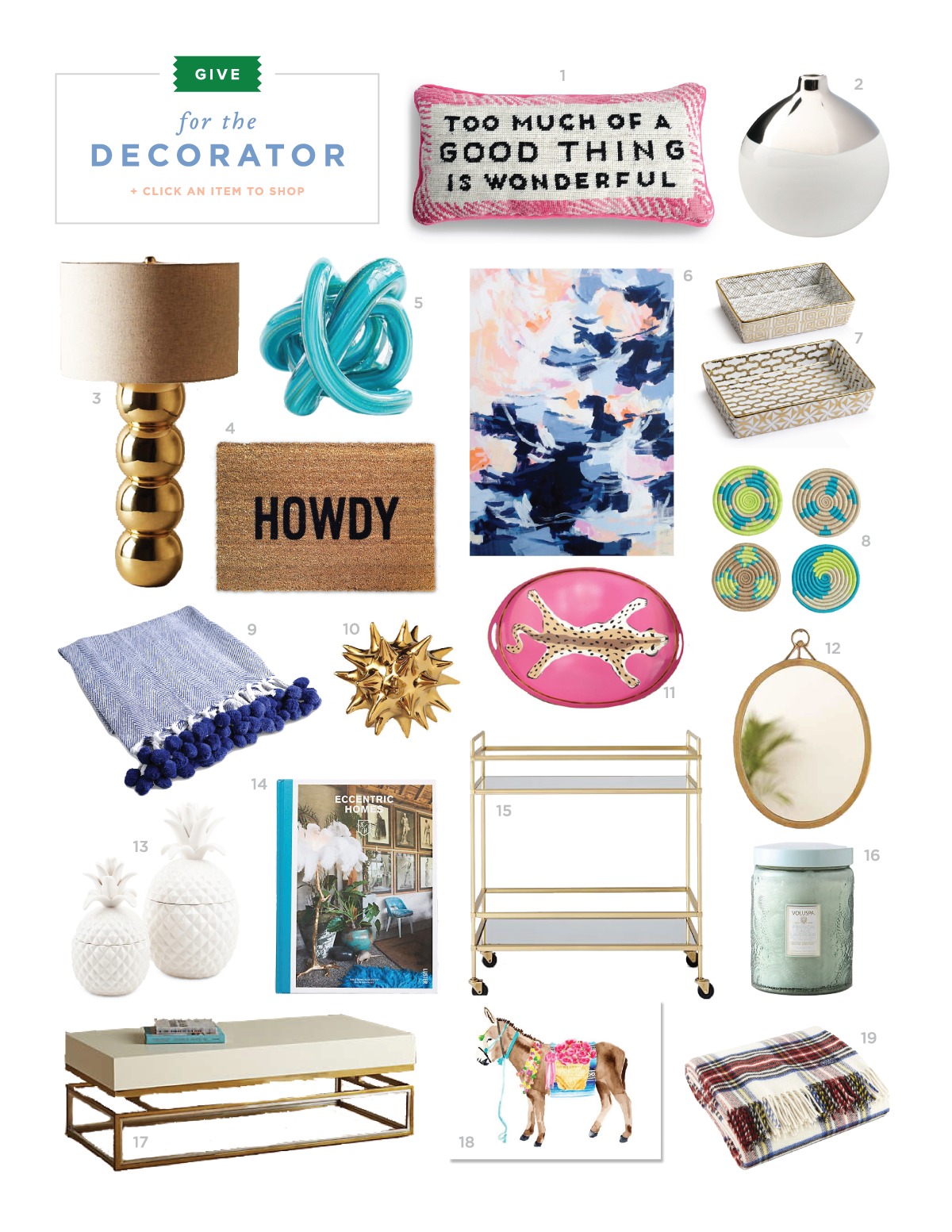 Home Decor Gifts | The Fox & She